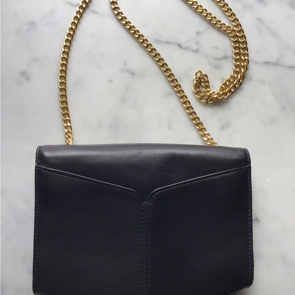 SANDRO PARIS small studded cross body bag with gold studs and chain - Picture 7 of 7